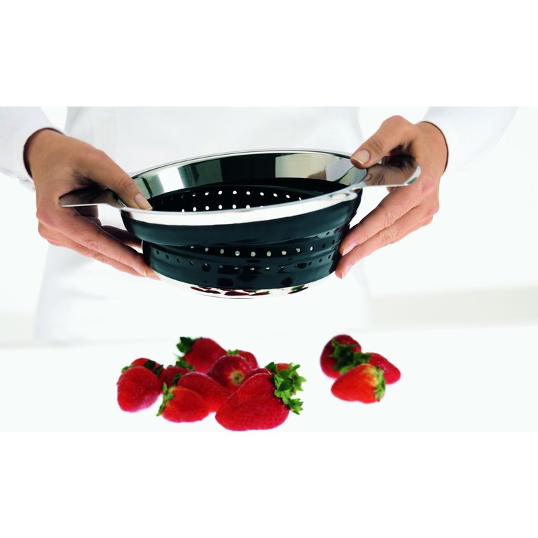 Rosle Rosle - Foldable Colander 24cm - Black