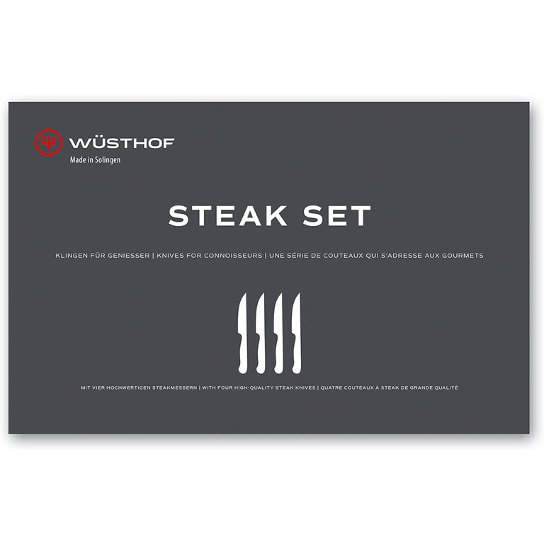 Wusthof Wusthof - 4 Piece Plum Wood Steak Knife Set in Wood Presentation Box