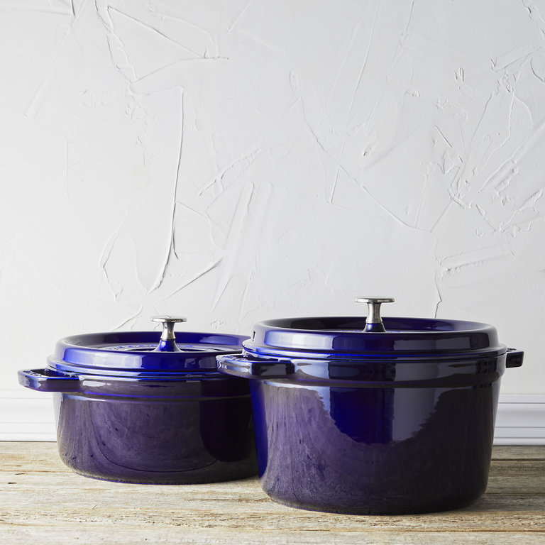 Staub Staub - 4.8 L Round Tall Cocotte - Blue