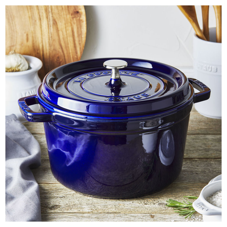 Staub Staub - 4.8 L Round Tall Cocotte - Blue