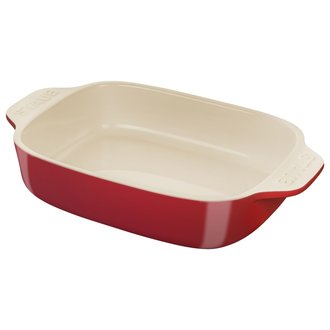 Staub Staub - Plat de cuisson rectangulaire 20x16 cm - Cerise Staub Staub - Plat de cuisson rectangulaire 20x16 cm - Cerise