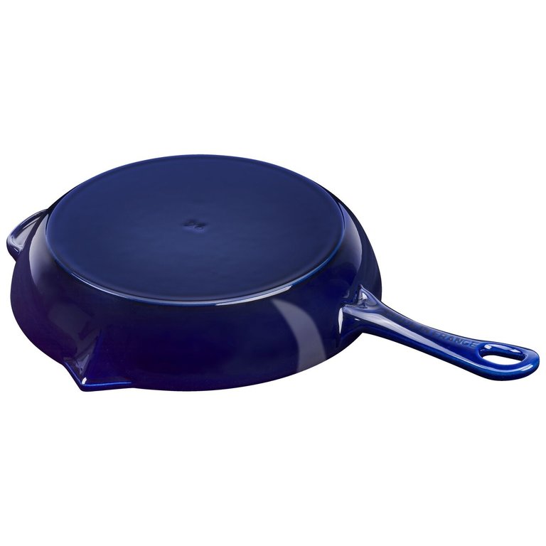 Staub Staub - 10'' Frying pan with pouring spout - Blue