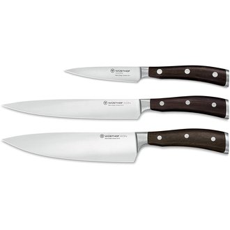 Wusthof Wusthof - 3 knives Set - Ikon Wusthof Wusthof - 3 knives Set - Ikon