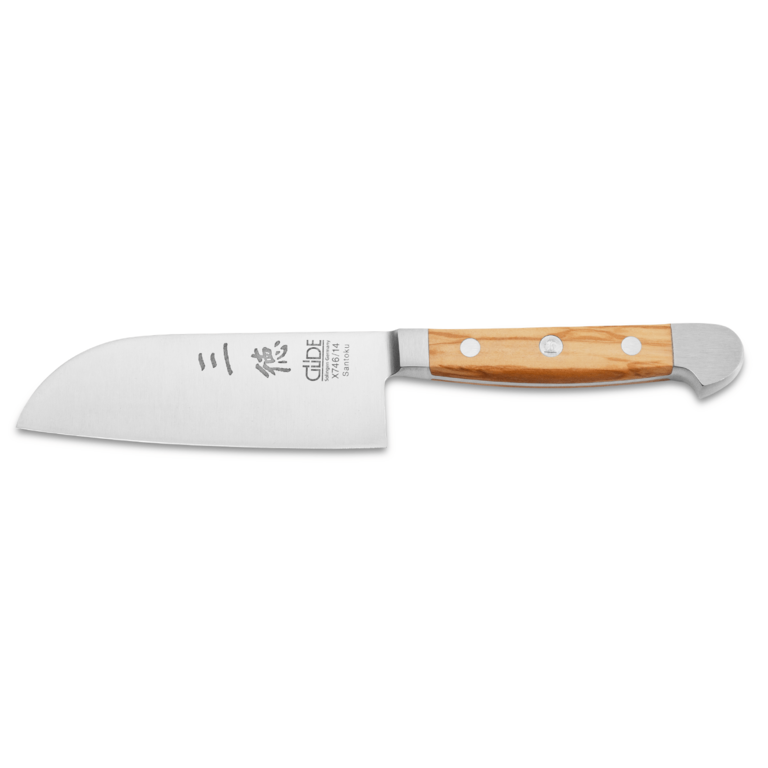 Güde Gude - Alpha Olive - Couteau Santoku 5"