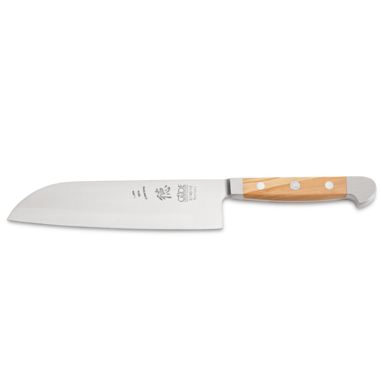 Güde Gude - Alpha Olive - Couteau Santoku 7"