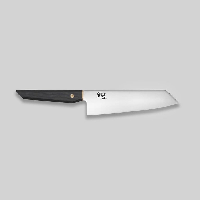 Hazaki Knives Hazaki - Série Classique - Couteau Santoku 18cm (7") Gris foncé