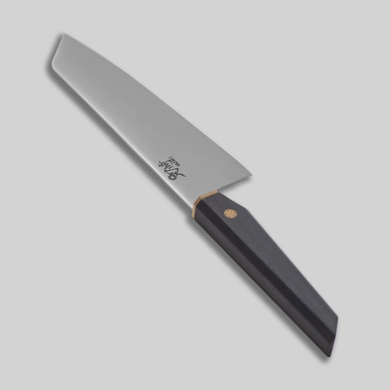 Hazaki Knives Hazaki - Série Classique - Couteau Santoku 18cm (7") Gris foncé