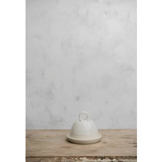 Atelier Trema Atelier Tréma - Butter Dish (3x5") - White Atelier Trema Atelier Tréma - Butter Dish (3x5") - White