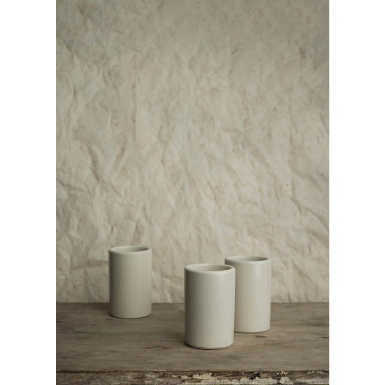 Atelier Trema Copy of Atelier Tréma - Beurrier en céramique (3"x5"), blanc