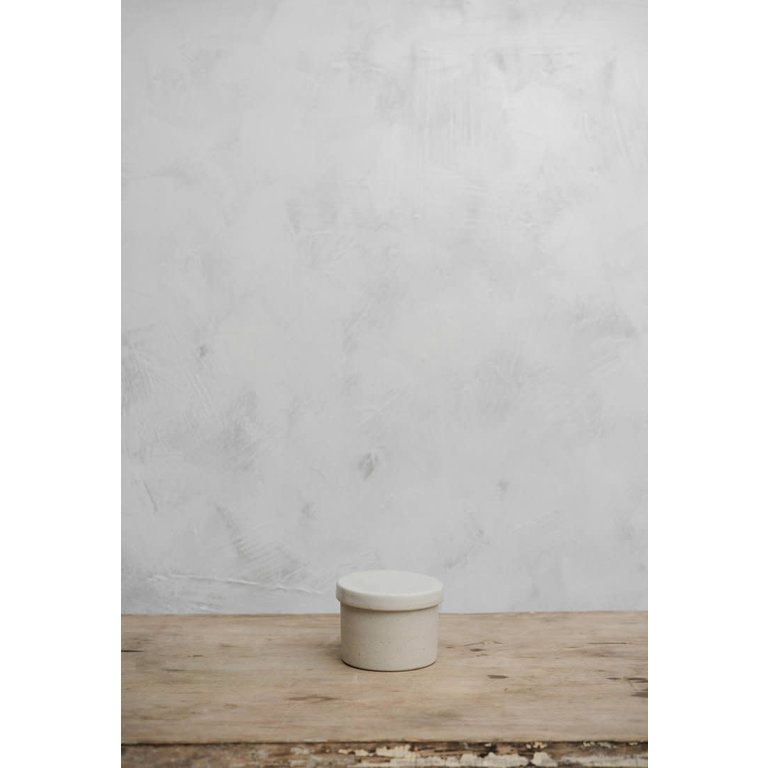 Atelier Trema Atelier Tréma - Salt/Sugar Pot (3.75x2.5") - White