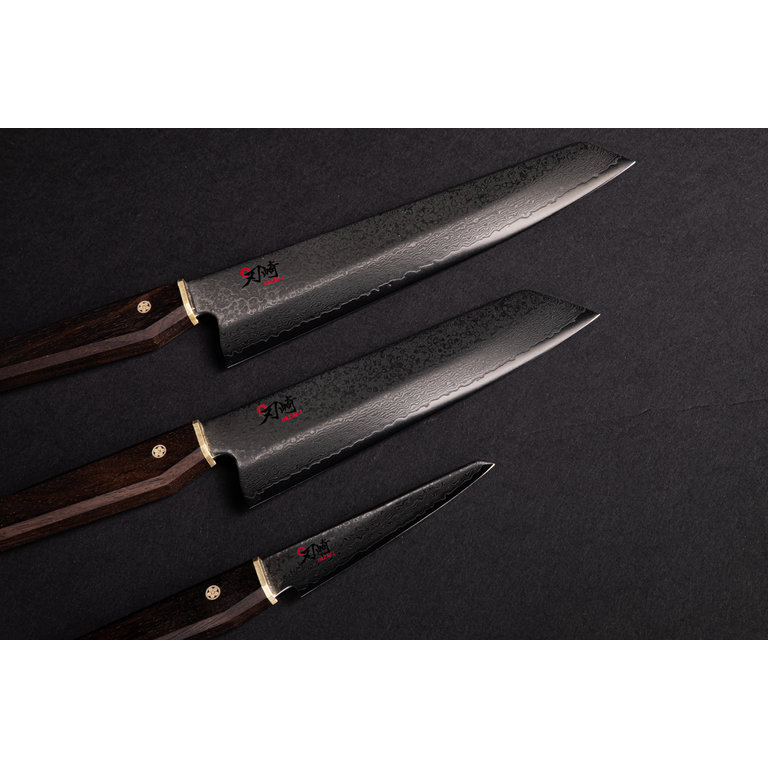 Hazaki Knives Hazaki - Série Pro (HE) - Couteau utilitaire  15 cm (6"), Noyer