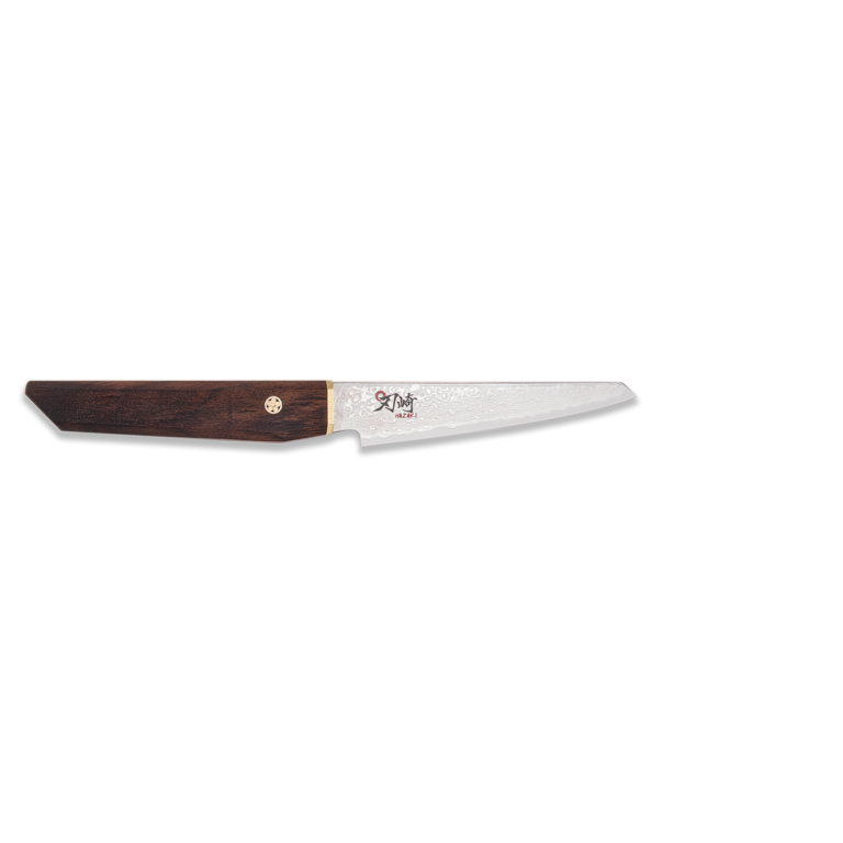 Hazaki Knives Hazaki - Série Pro - Couteau d'office 12 cm (5") - Noyer