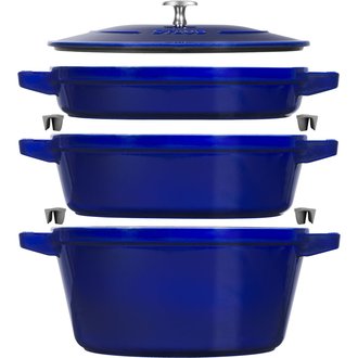 Staub Staub - Stackable Set - 4 Piece - Dark Blue
