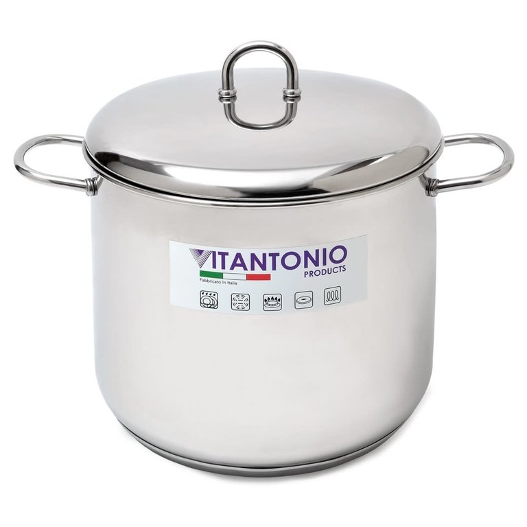 Vitantonio product Vitantonio - Faitout 16L en inox, induction