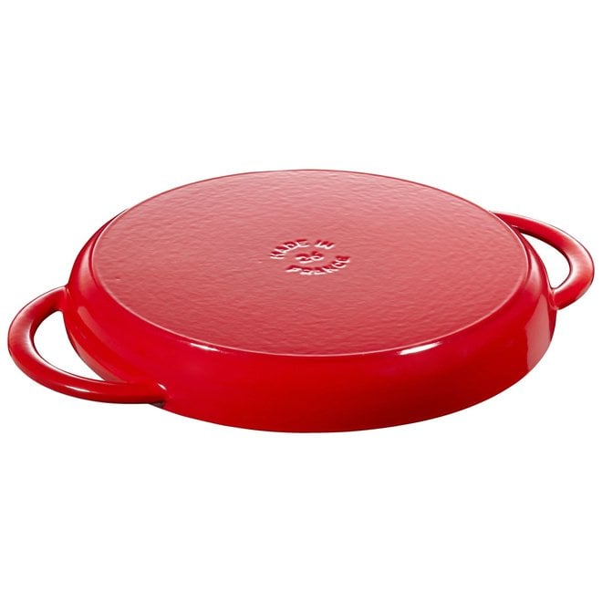 Le Creuset La Fonte enamel grill pan 30 cm, cherry red