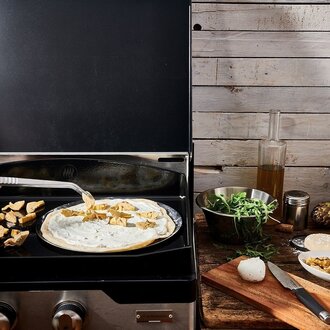 De Buyer De Buyer - Round Pizza Tray - Blued Iron - 28cm