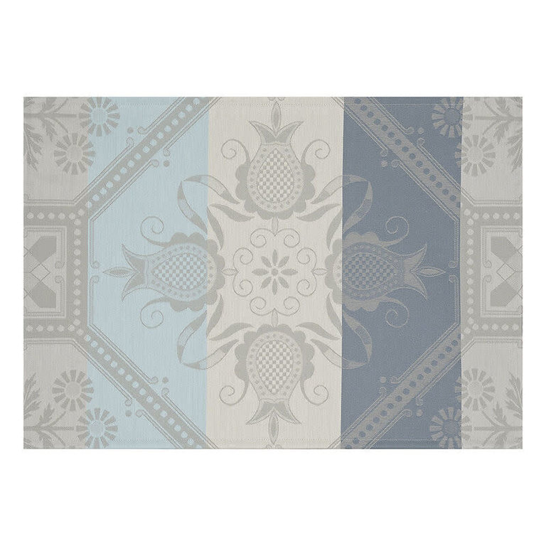 Le Jacquard Français Le Jacquard Français - Hacienda Blue Coated Placemat