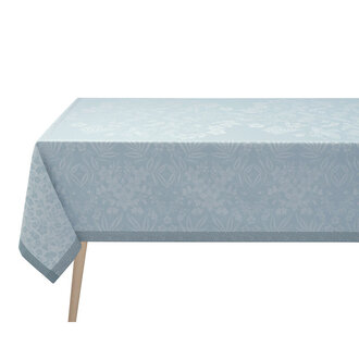 Le Jacquard Français Le Jacquard Français- Arctic Blue Cotton Tablecloth