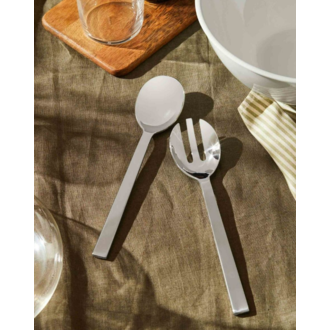 Alessi Alessi - Couverts à salade en acier inoxydable Alessi Alessi - Couverts à salade en acier inoxydable