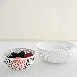 Alessi Alessi - Corbeille à fruits blanche - Cactus - 29cm Alessi Alessi - Corbeille à fruits blanche - Cactus - 29cm