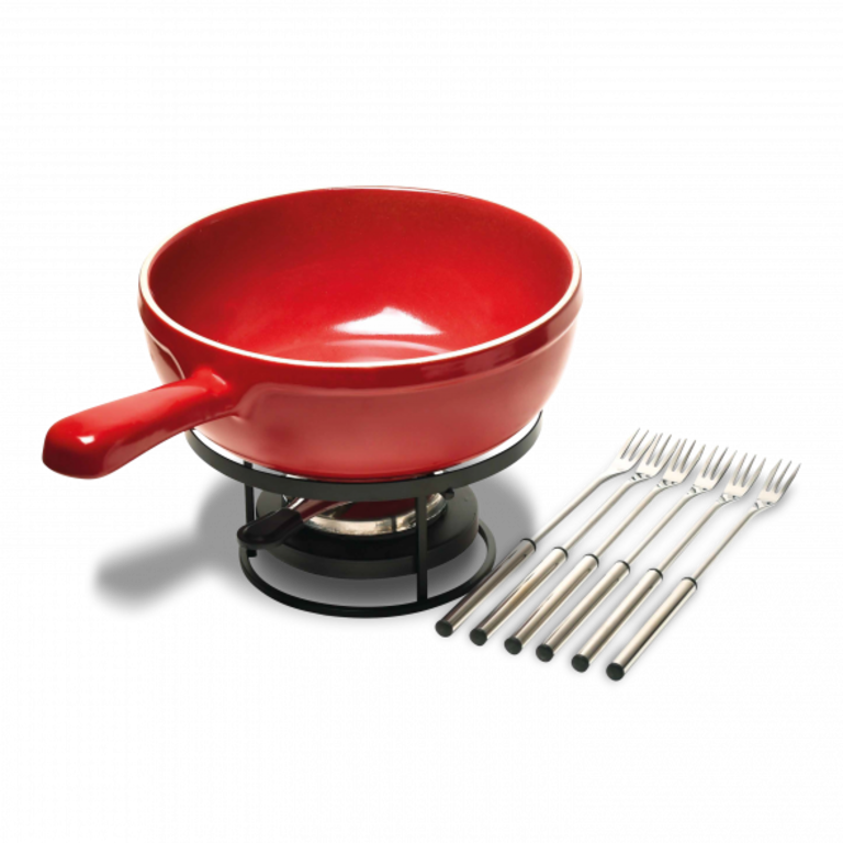 Émile Henry Émile Henry - Fondue set - Red