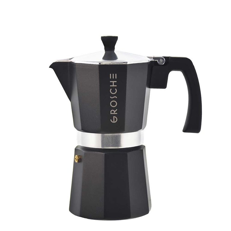 Grosche Grosche - Espresso Maker Milano Charcoal - 6 cups
