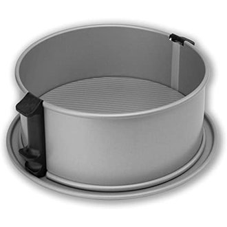 Black oblong rectangular non-stick springform pan - 34 x 12 cm