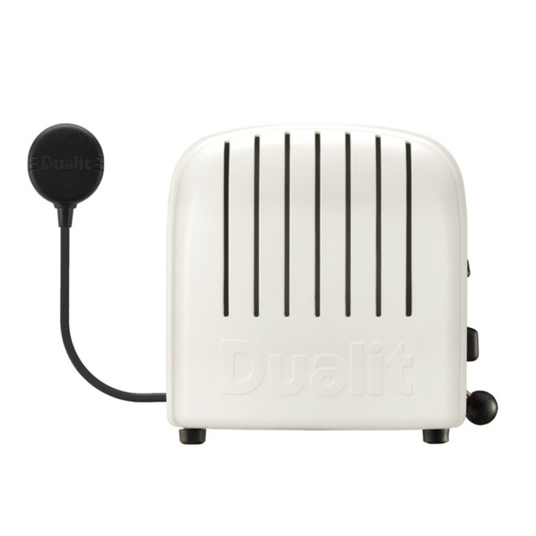 Dualit - 2 slice toaster, white porcelain - Boutique Crème