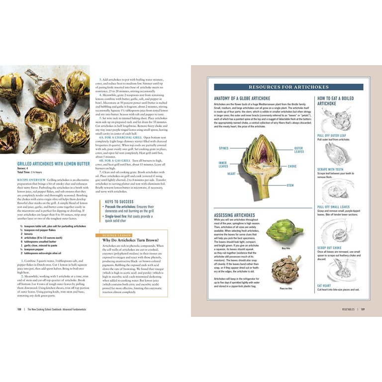 Penguin Livre de recettes - America's Test Kitchen - The New Cooking School Cookbook : advanced fundamentals