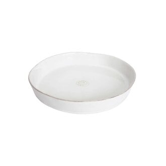 Costa Nova Costa Nova - Plat à cuisson/service en céramique (Ø12"/30 cm), blanc