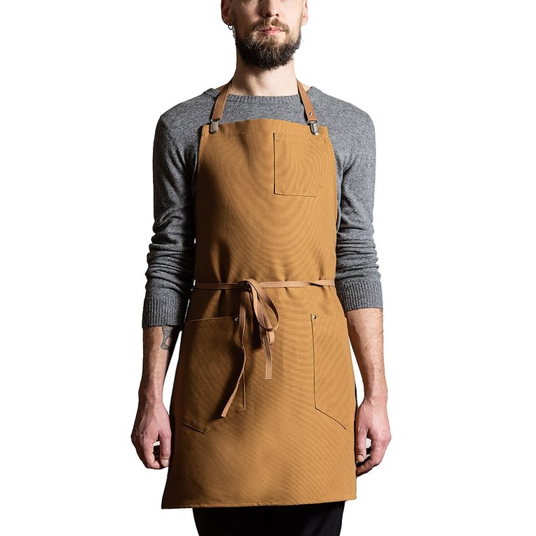 Maison Milan Maison Milan - Patrizio Apron - Carhartt Brown