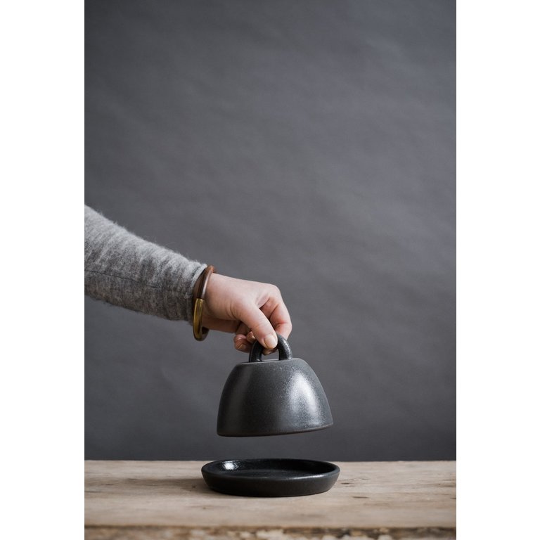 Atelier Trema Atelier Tréma - Butter Dish (3 x5") - Slate
