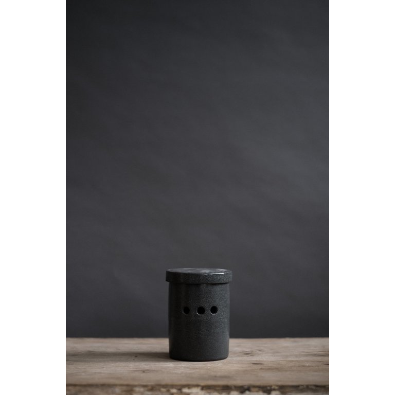 Atelier Trema Atelier Tréma - Large garlic pot (5 "x3.8"), slate