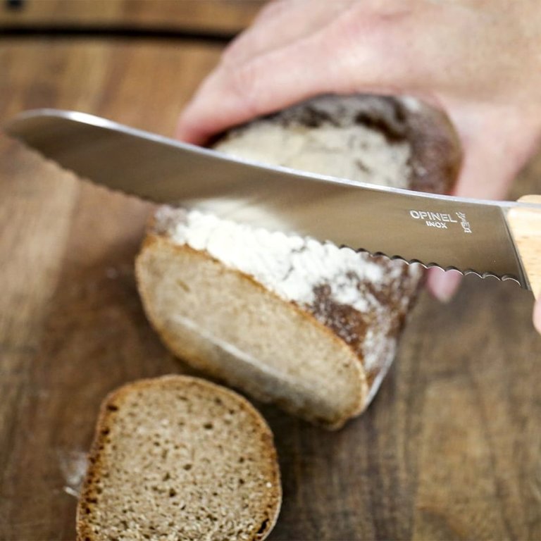 Opinel Opinel - Couteau à pain 20 cm Parallèle, naturel
