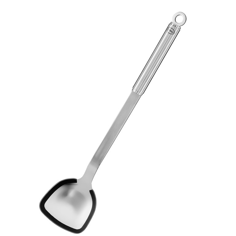 Rosle Rosle 10637 - Spatule à wok inox, avec embouts en silicone