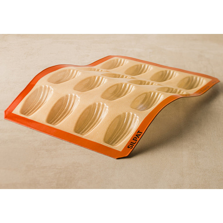 Moule silicone alimentaire madeleine