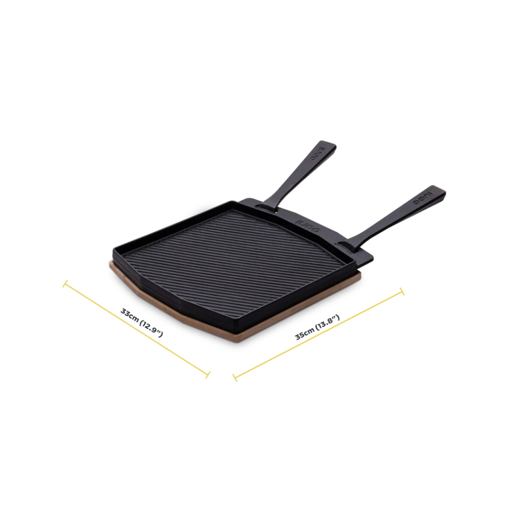 OONI Ooni - 14.5" x 13" double sided grill pan
