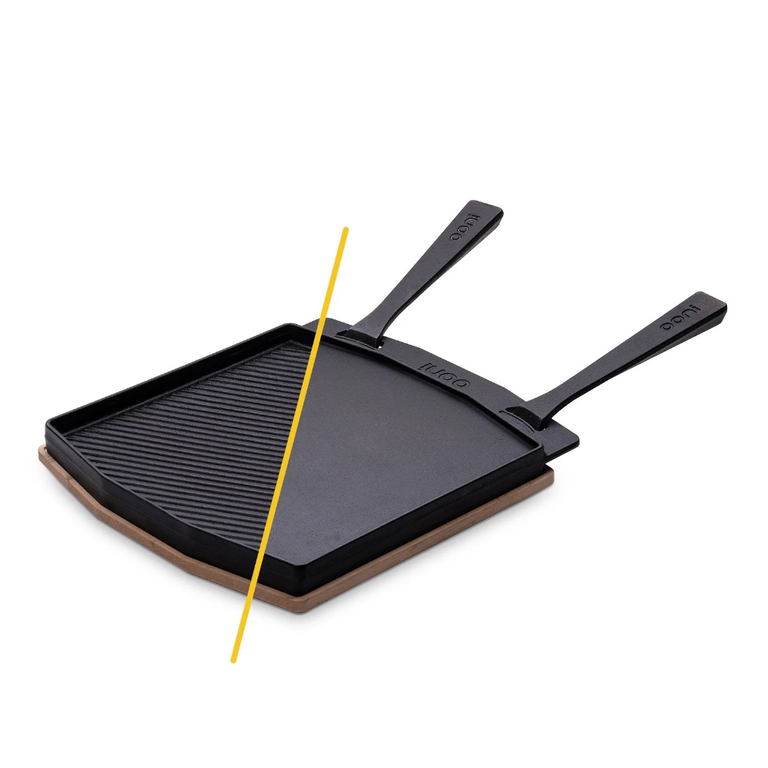 OONI Ooni - 14.5" x 13" double sided grill pan