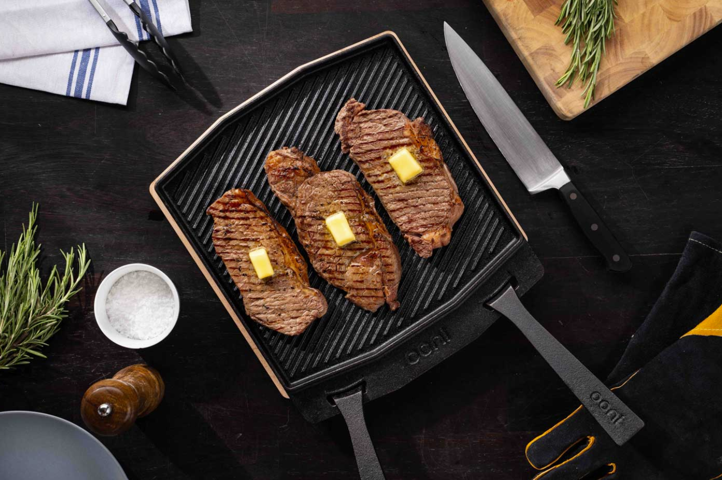 DOUBLE SIDED GRILL PAN 