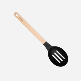 Epicurean Epicurean - Gourmet Series - Spoon with Hole/Natural+Black 14"(35cm) Epicurean Epicurean - Gourmet Series - Spoon with Hole/Natural+Black 14"(35cm)