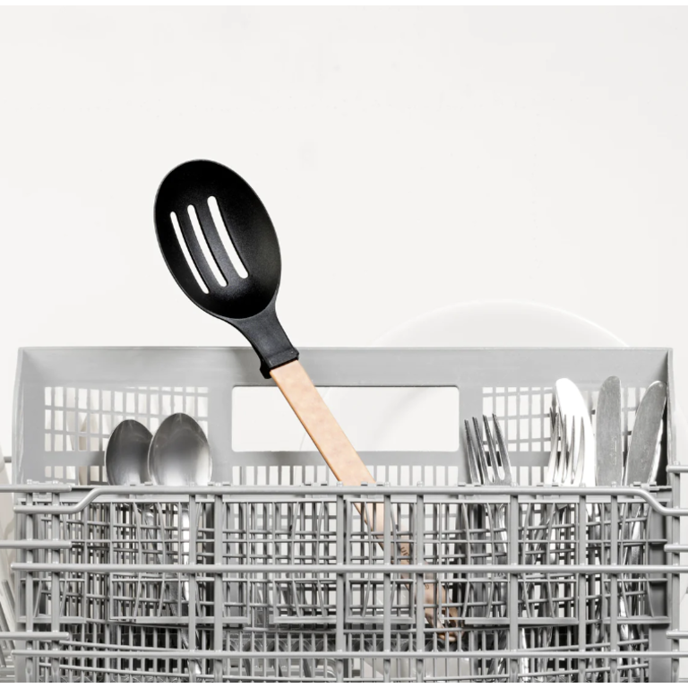 Epicurean Epicurean - Gourmet - Cuillière Trouée/Natural+Noir 14"(35cm)