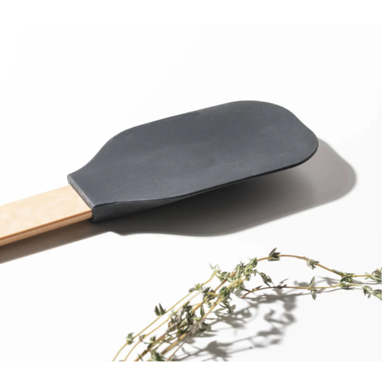 Epicurean Epicurean - Silicone Series - Spoonula Large/Natural+Black 13.25"