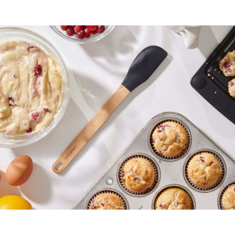 Epicurean Epicurean - Silicone - Spatule Petite /Natural+Noir 12.5"