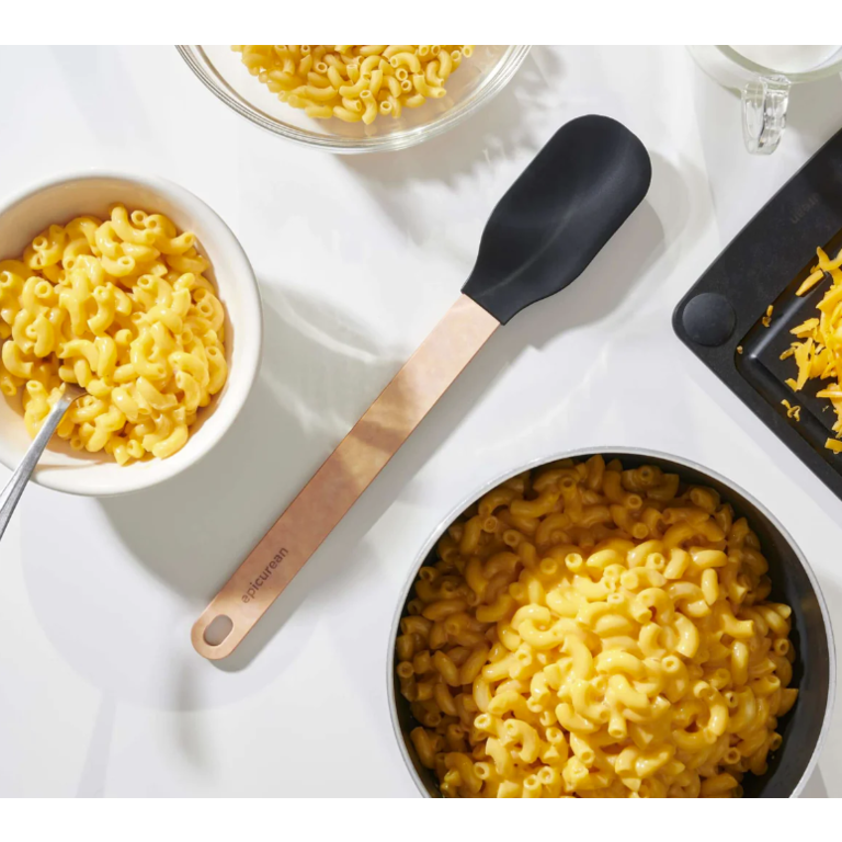 Epicurean Epicurean - Silicone Series - Spoonula Small/Natural+Black 13"
