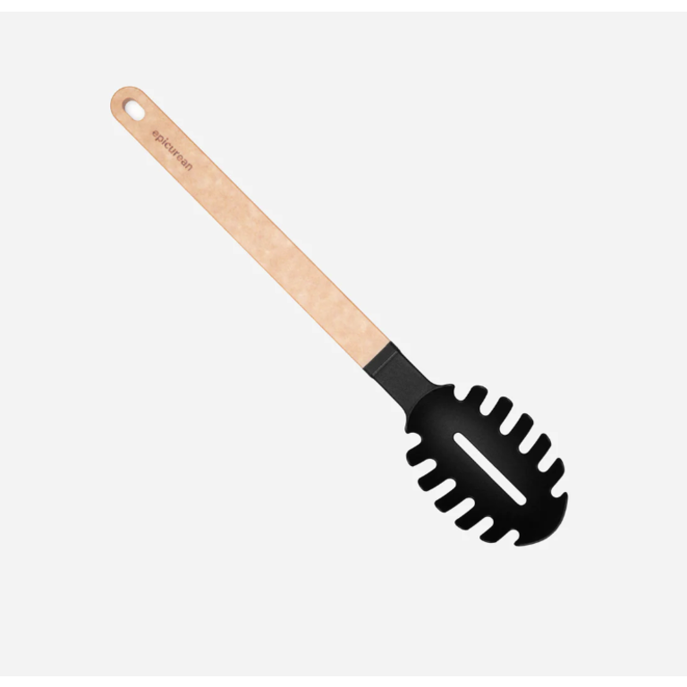Epicurean Epicurean - Gourmet Series - Pasta Spoon/Natural+Black 13.5"