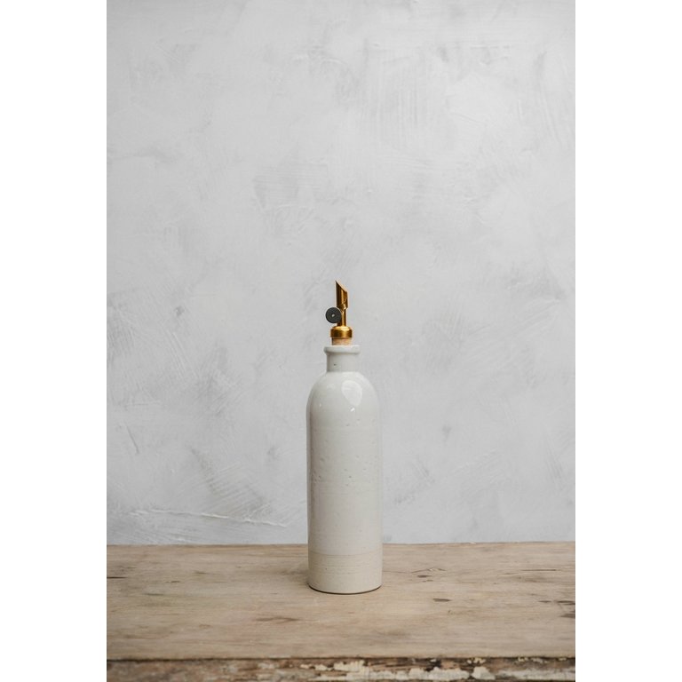 Atelier Trema Atelier Tréma - Petit huilier en céramique (400mL), blanc