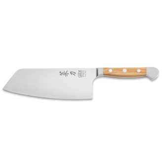 Güde GÜDE - Alpha Olive- COUTEAU CHAI DAO - 16.5cm /6. 5" Chai Dao Knife