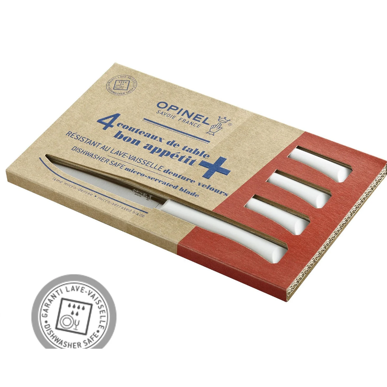 Opinel Opinel - Set de 4 couteaux de table en acier inoxydable - Nuage