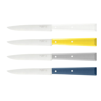 Opinel Opinel - Set de 4 couteaux de table en acier inoxydable - Céleste Opinel Opinel - Set de 4 couteaux de table en acier inoxydable - Céleste