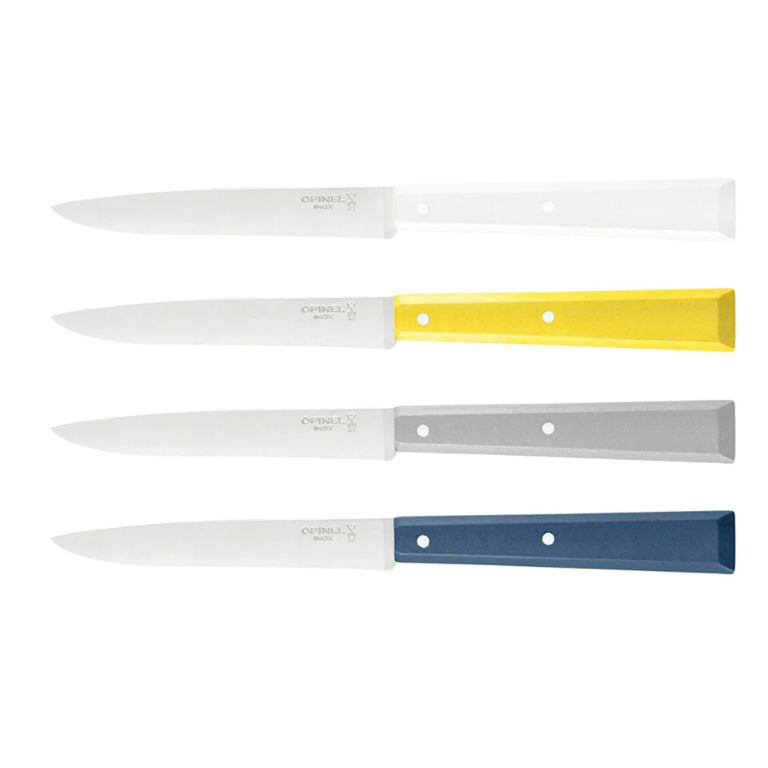 Opinel Opinel - Set de 4 couteaux de table en acier inoxydable - Céleste